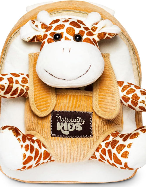 Load image into Gallery viewer, Giraffe Backpack, Giraffe Toy for Toddler, Giraffe Stuffed Animal, Giraffe Gifts
