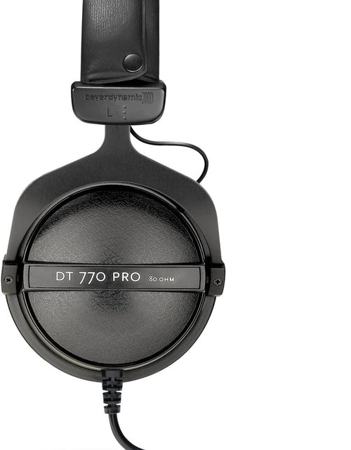 Load image into Gallery viewer, DT 770 PRO 80 Ohm Over-Ear Studio Headphones in Gray. Enclosed Design, Wired for Professional Recording and Monitoring
