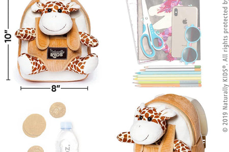Giraffe Backpack, Giraffe Toy for Toddler, Giraffe Stuffed Animal, Giraffe Gifts