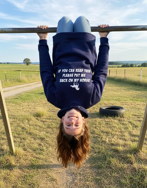 Load image into Gallery viewer, Gift for Girls Who Love Horses Girl Teen Women Horse Lovers Hoodie
