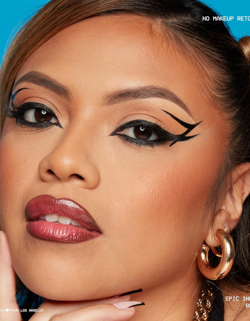 Load image into Gallery viewer, NYX PROFESSIONAL MAKEUP Epic Ink Liner, Waterproof Liquid Eyeliner - Black, Vegan Formula
