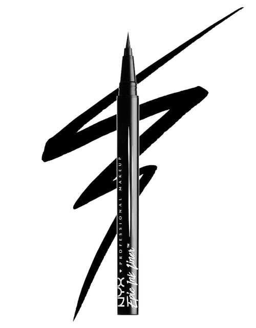 Load image into Gallery viewer, NYX PROFESSIONAL MAKEUP Epic Ink Liner, Waterproof Liquid Eyeliner - Black, Vegan Formula
